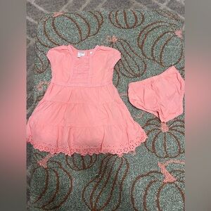 Koala baby dress and bloomers set